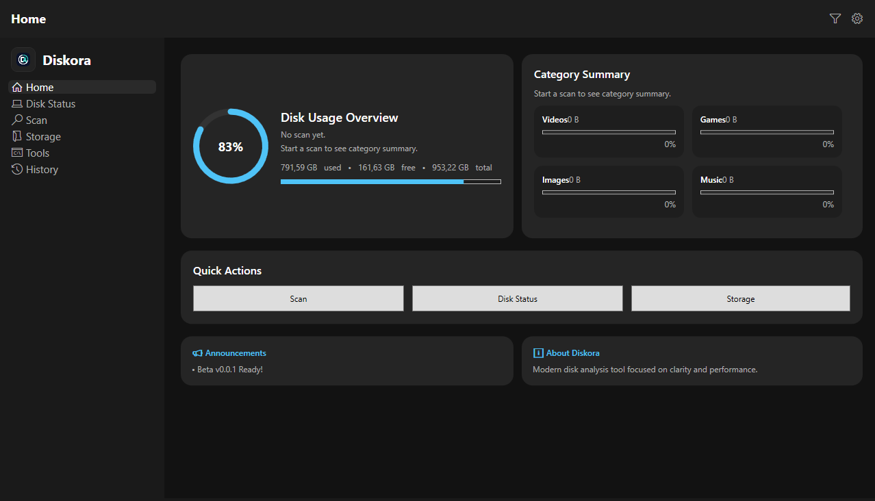 Diskora ekran görüntüsü